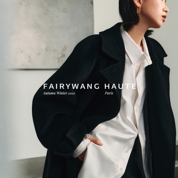 Gorgeous Wool Cashmere Black Coat - BRAND NEW - size S/M - Picture 3 of 16